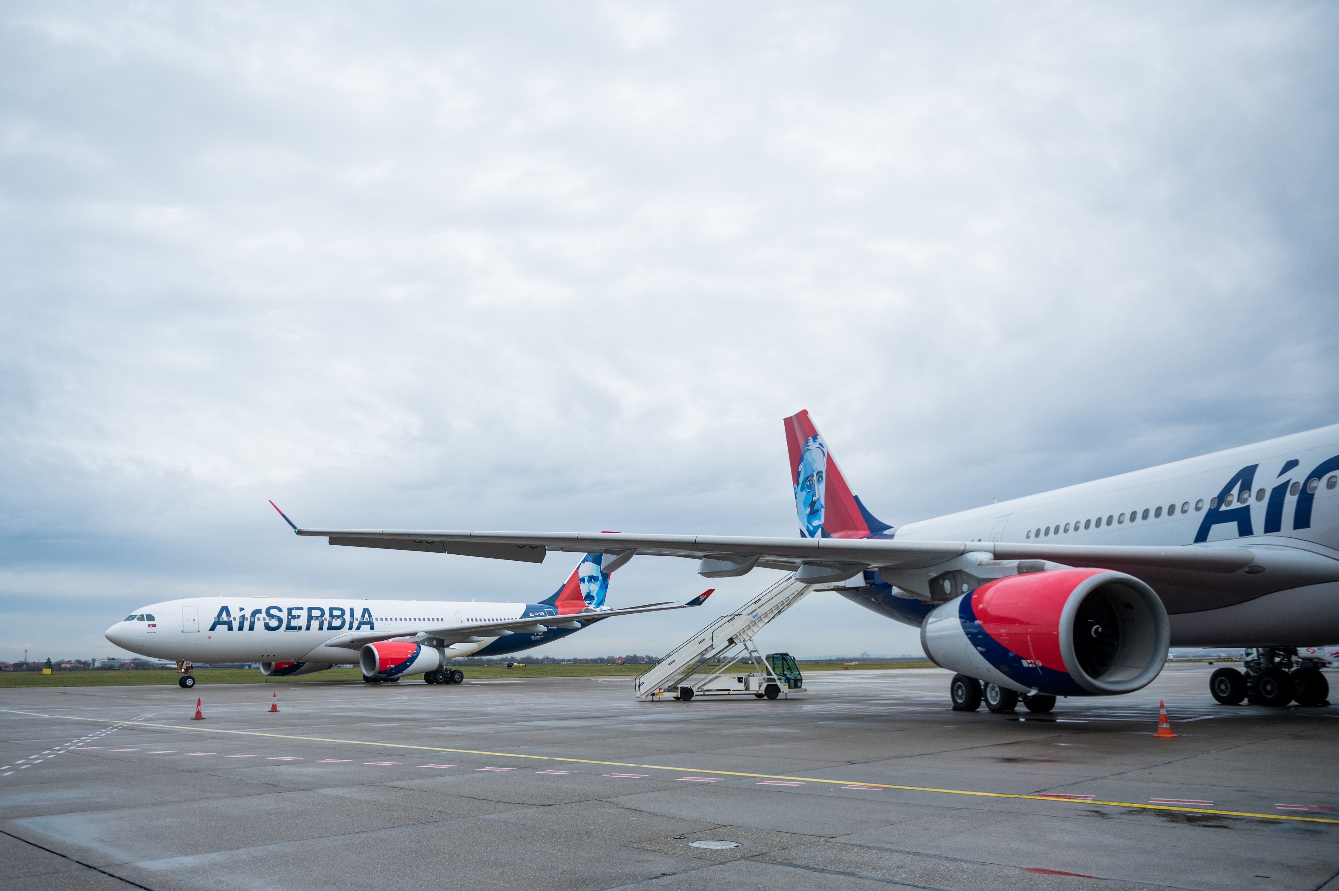 Air Serbia Airbus A330s