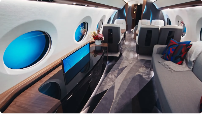 Gulfstream G700 Cabin Comfort