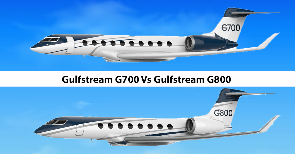 Gulfstream G700 Vs G800