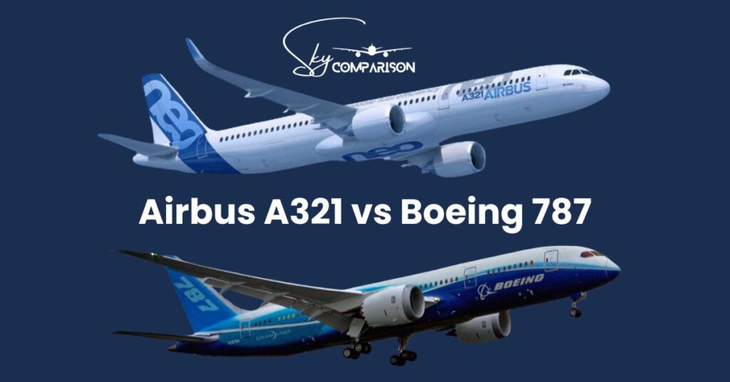 Airbus A321 vs Boeing 787