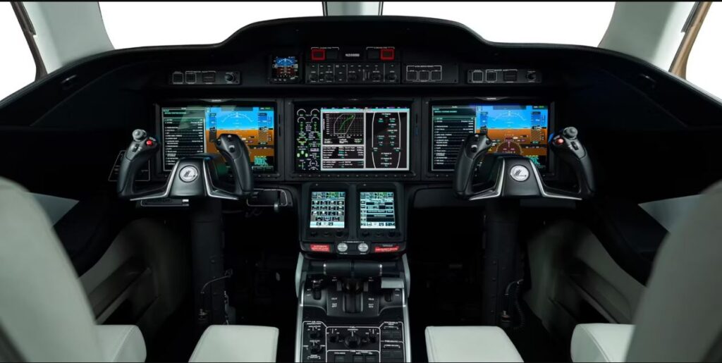 HondaJet features a Garmin G3000
